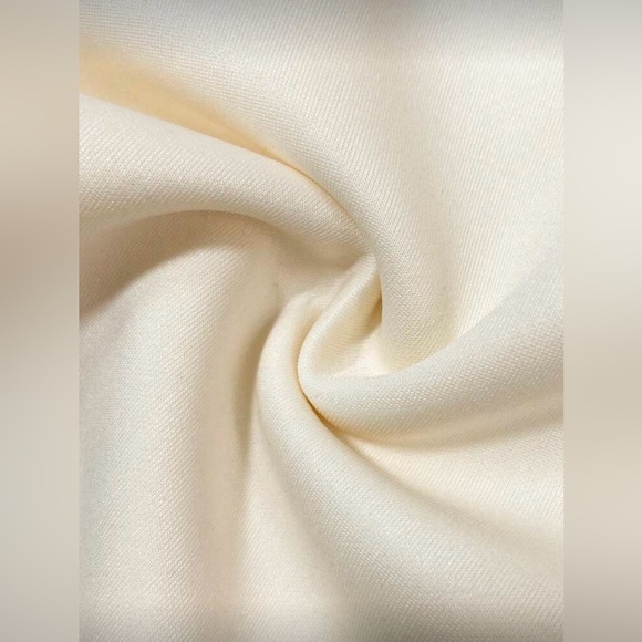 Elegant Cream and Red Women's Pants - Picture 6 of 7